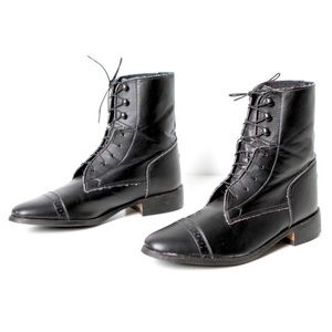 Women’s size 8 black leather boots